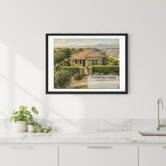 The Home Collection™ – Oil Painting Home Portrait