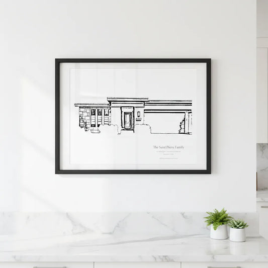The Home Collection™ – Sketch Drawing Home Portrait