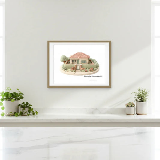 The Home Collection™ – Hand-Sculpted Clay Miniature Home Portrait