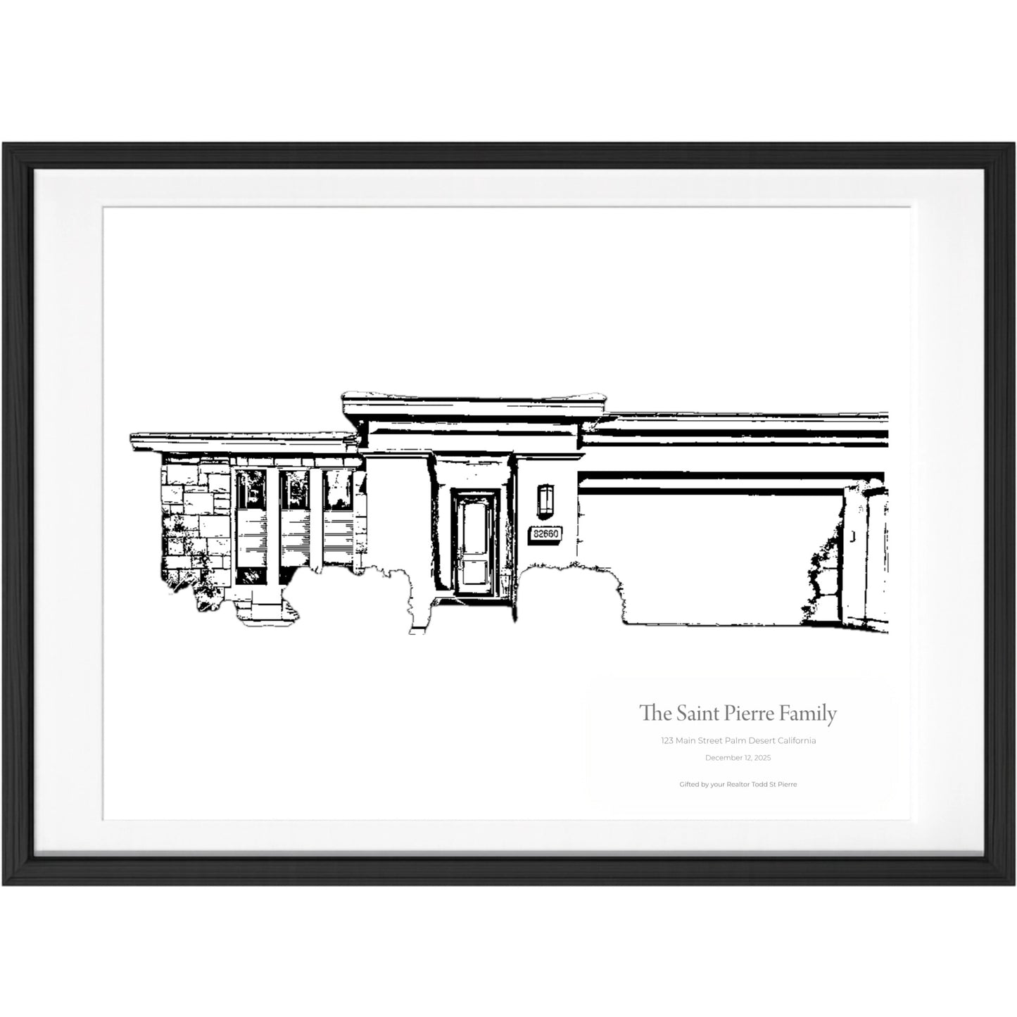 The Home Collection™ – Sketch Drawing Home Portrait