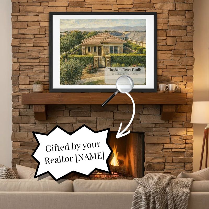 The Home Collection™ – Oil Painting Home Portrait