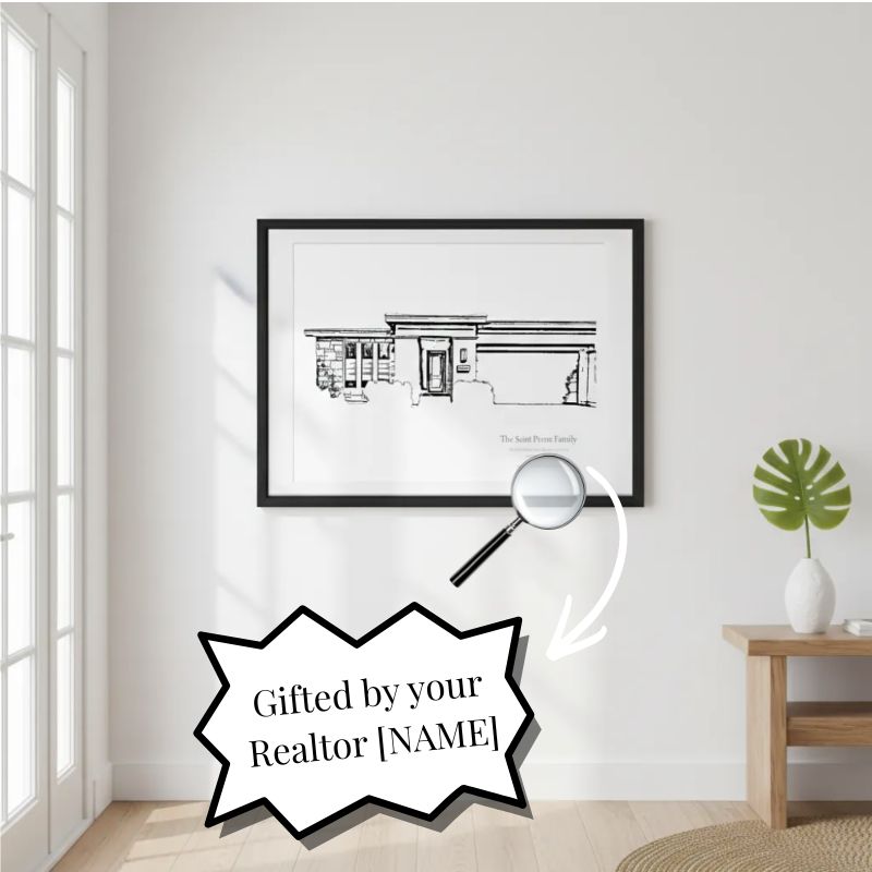 The Home Collection™ – Sketch Drawing Home Portrait