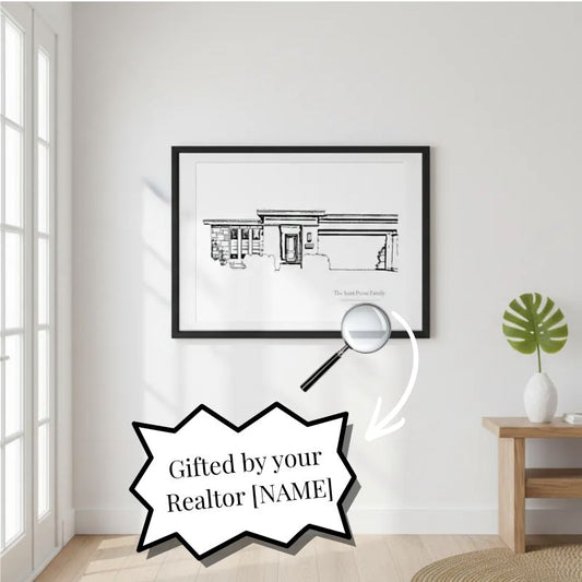 The Home Collection™ – Sketch Drawing Home Portrait